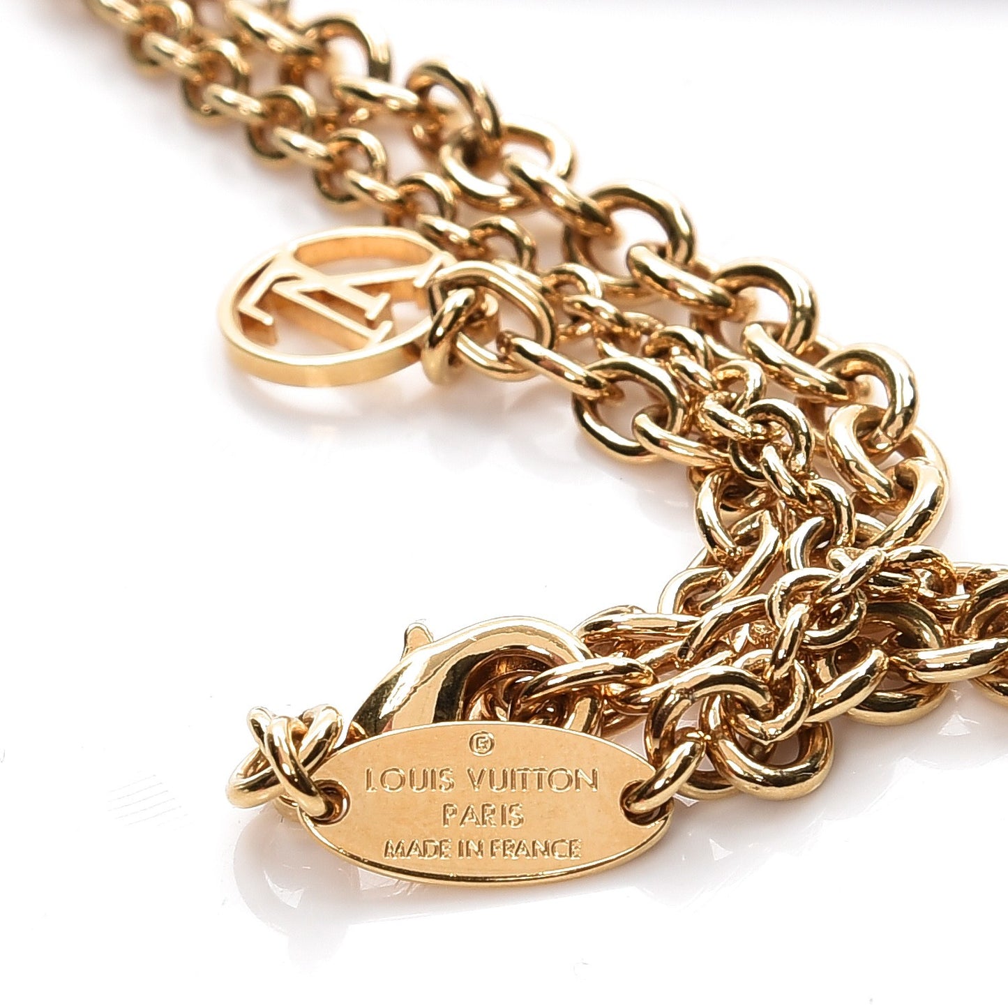 Trunkies Strass Necklace Gold
