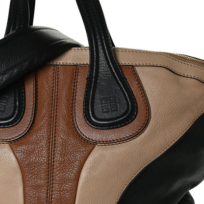 Givenchy Sugar Goatskin Medium Tri-color Nightingale Black Beige Brown 11 of 13