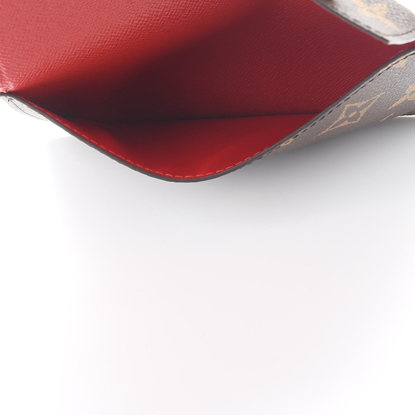 Monogram Daily Organizer Envelope Insert Red
