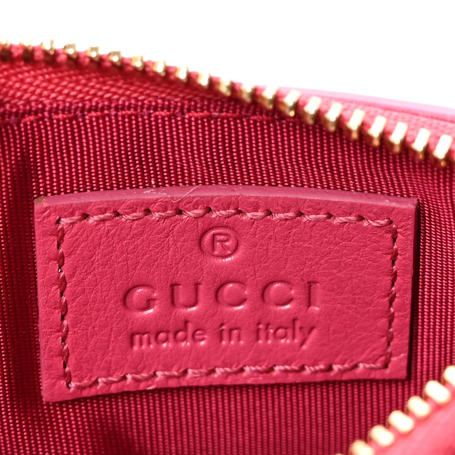 Gucci Calfskin Bamboo Coin Purse Pink 6 of 7