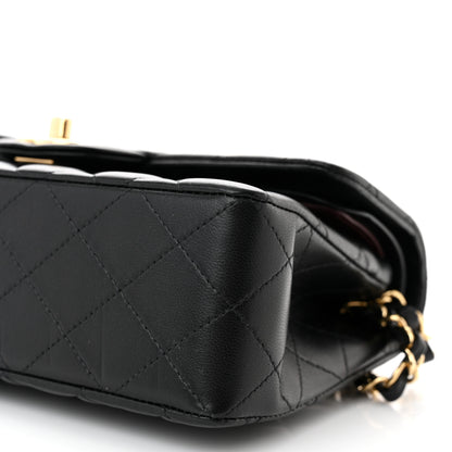 Chanel Lambskin Quilted Small Double Flap Black 10 of 10