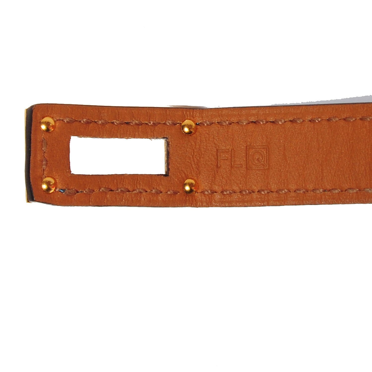 Hermes Tadelakt Kelly Double Tour Bracelet XS Bleu Izmir 4 of 7