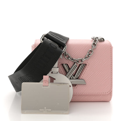 Louis Vuitton Epi Twist Shoulder Bag Mini Rose Ballerine 3 of 12