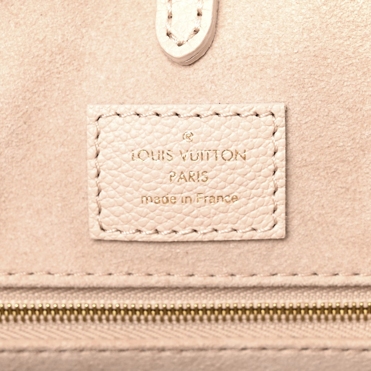 Louis Vuitton Empreinte Monogram Spring In The City Onthego MM Beige Pink Yellow 6 of 9