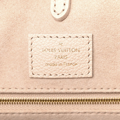 Louis Vuitton Empreinte Monogram Spring In The City Onthego MM Beige Pink Yellow 6 of 9