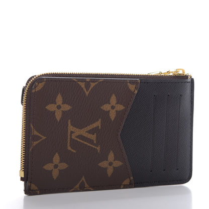 Louis Vuitton Monogram Recto Verso Card Holder Black 3 of 8