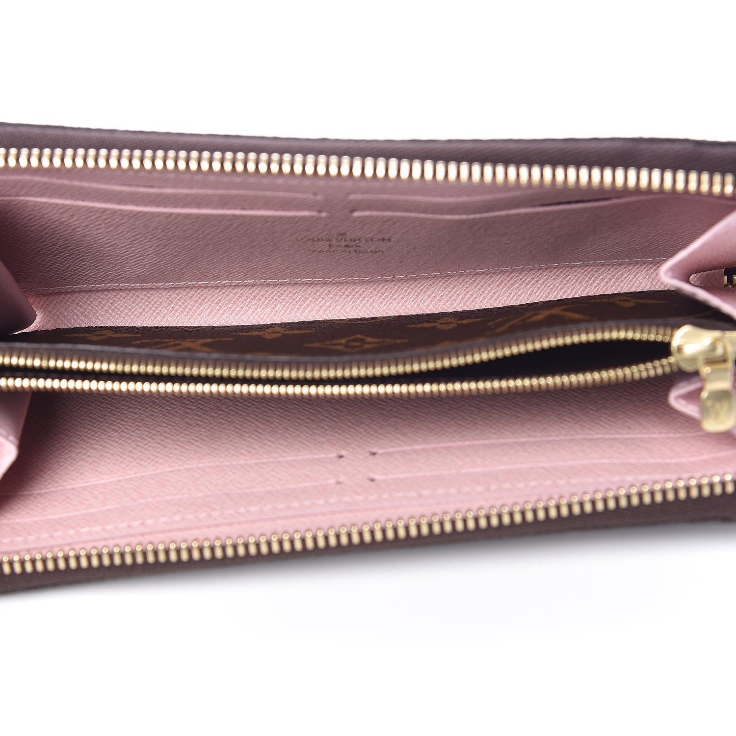 Louis Vuitton Monogram Clemence Wallet Rose Ballerine 5 of 8