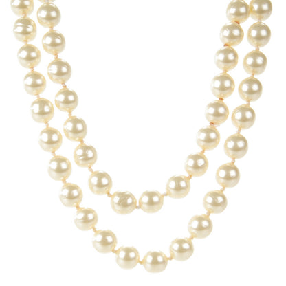 Chanel Pearl Long Necklace Gold 1 of 4