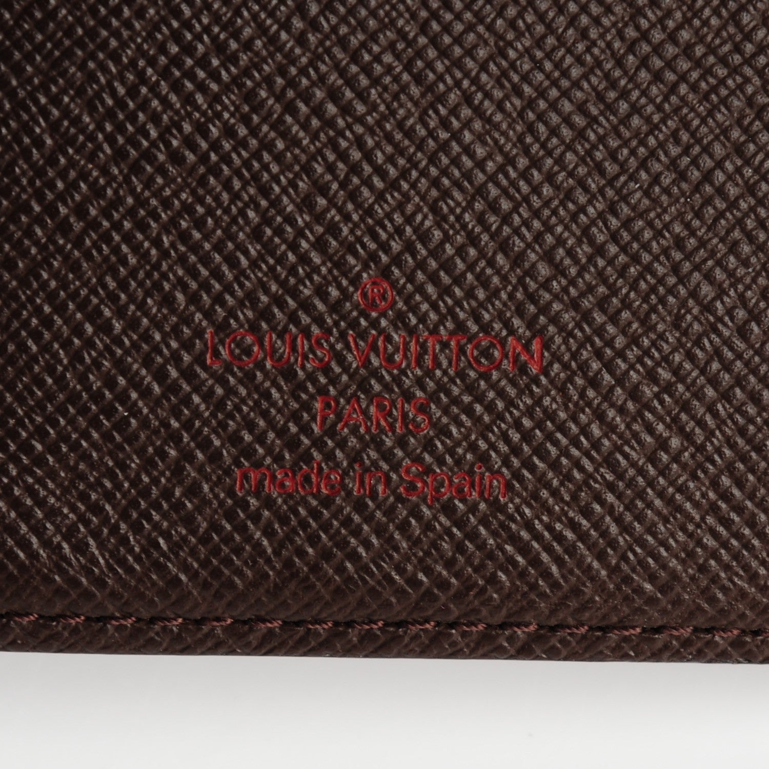 Louis Vuitton Damier Ebene Small Ring Agenda Cover 5 of 7