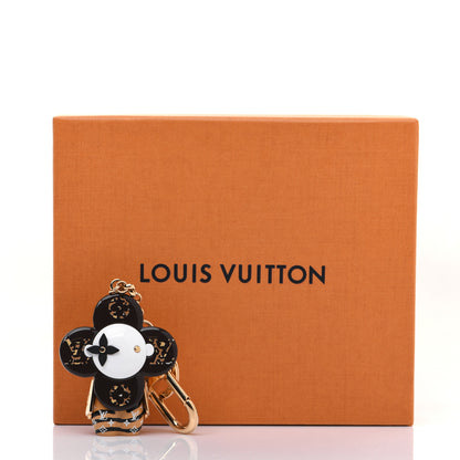 Louis Vuitton Resin Wood Vivienne Jungle Bag Charm Key Holder 7 of 7