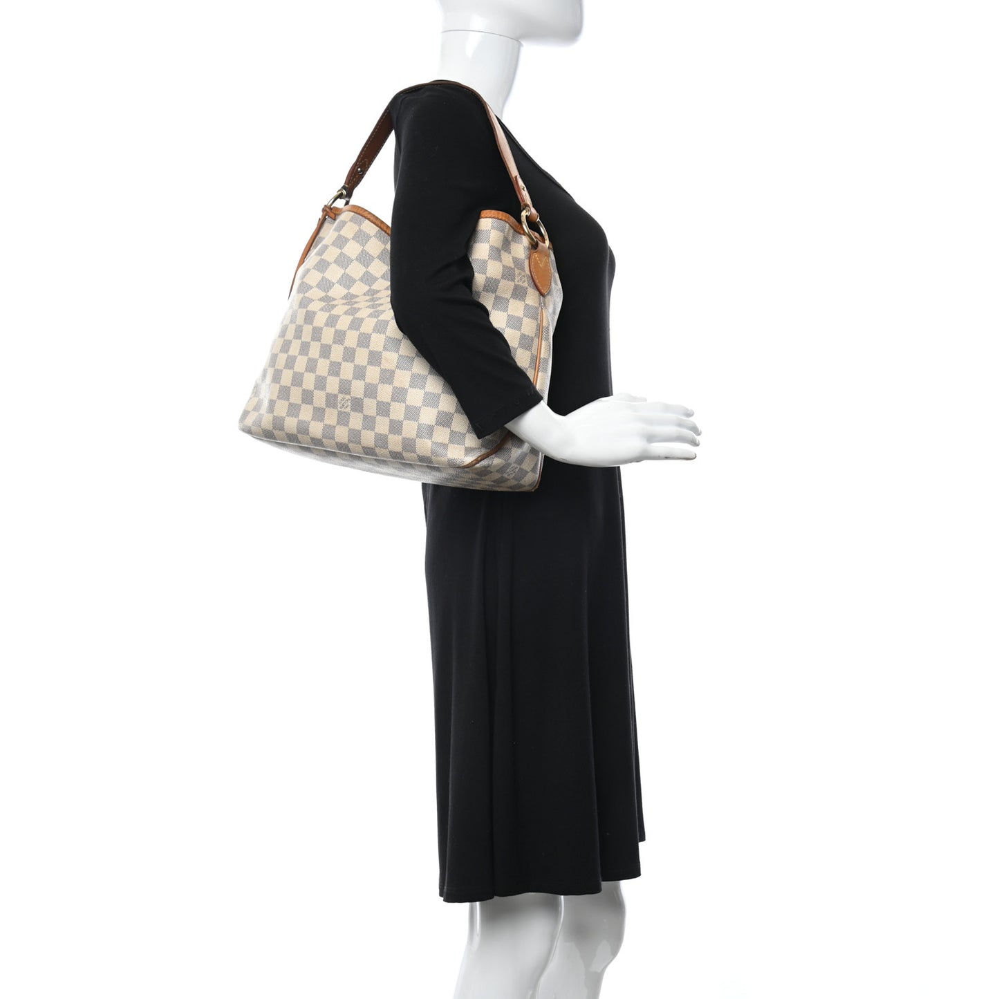Damier Azur Delightful PM Rose Ballerine