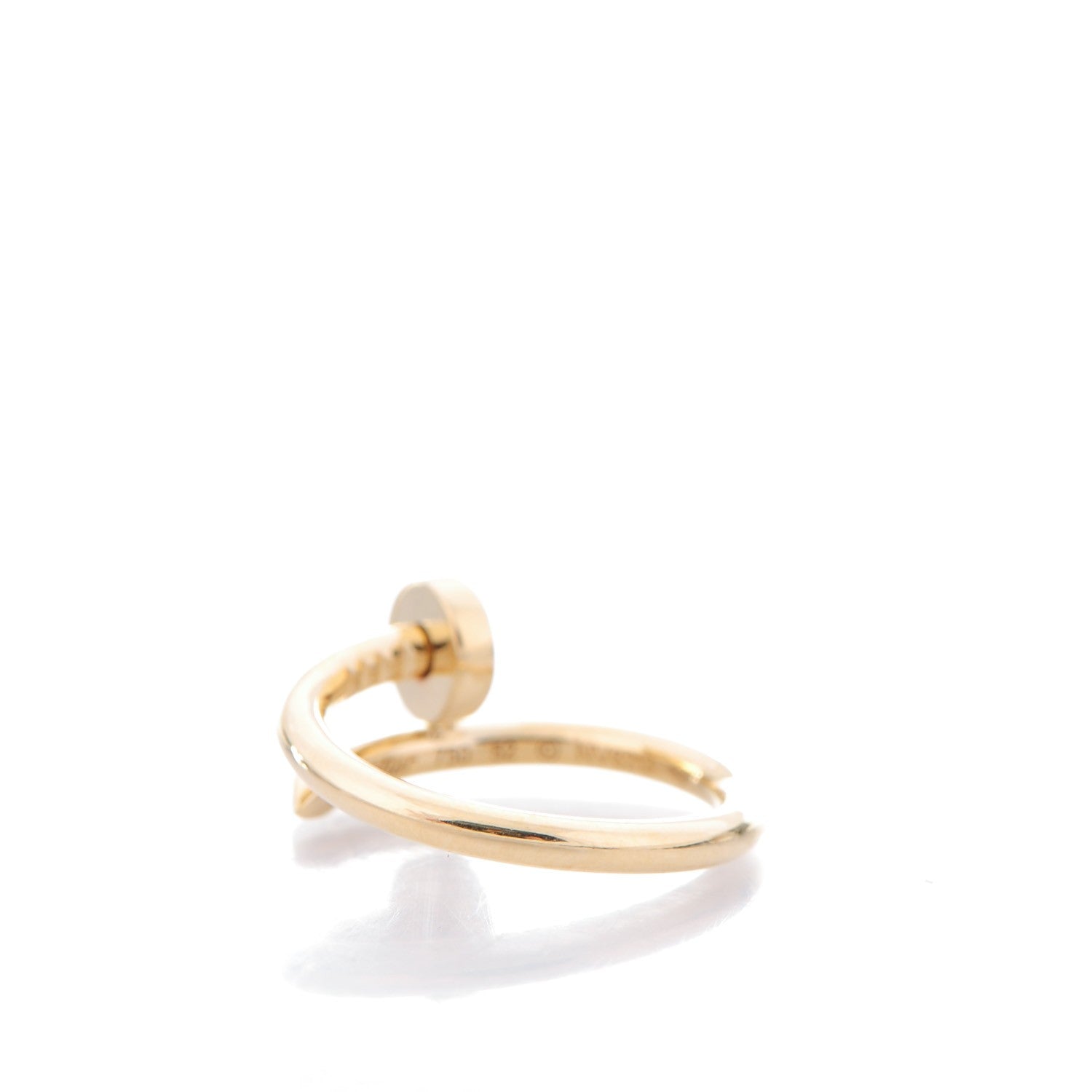 Cartier 18K Yellow Gold Juste Un Clou Ring 52 6 3 of 5