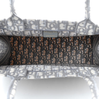 Christian Dior Oblique Medium Book Tote Grey 4 of 8