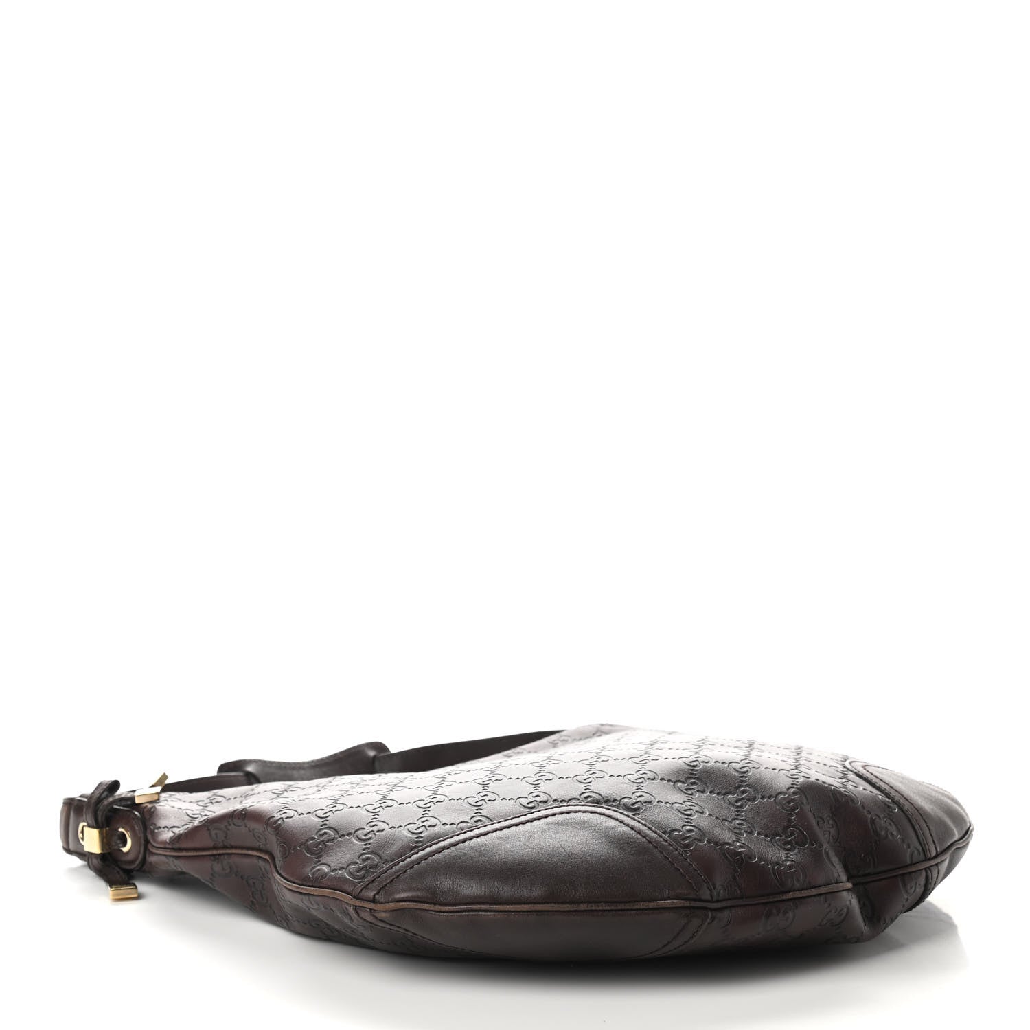 Gucci Guccissima Large Princy Hobo Dark Brown 3 of 10
