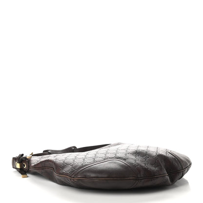 Gucci Guccissima Large Princy Hobo Dark Brown 3 of 10