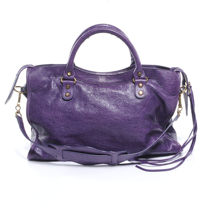 Balenciaga Agneau City Raisin Purple 3 of 8