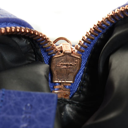 Balenciaga Agneau Giant 12 Rose Gold Hardware Pencil Case S Bleu Lavande 11 of 11