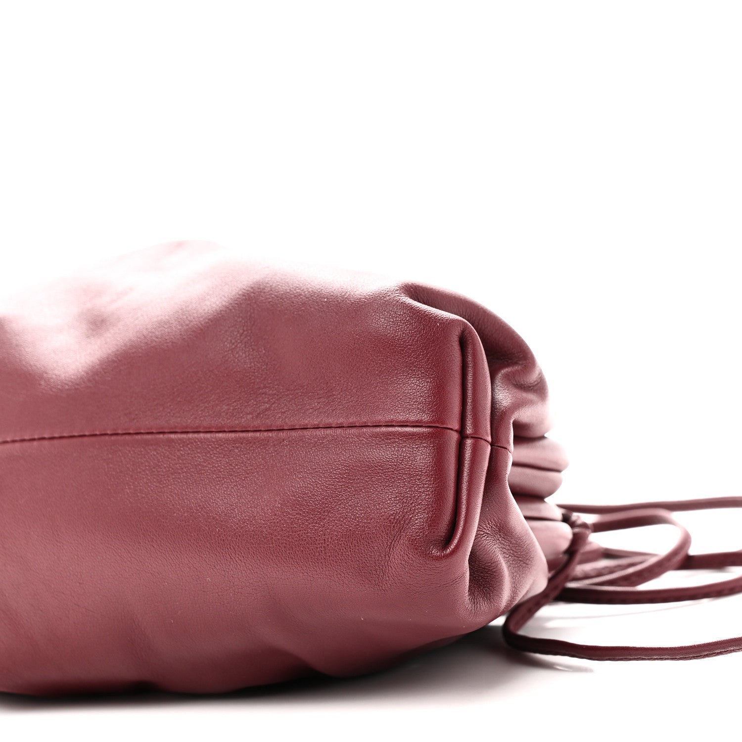Bottega Veneta Butter Calfskin The Mini Pouch Bordeaux 10 of 10