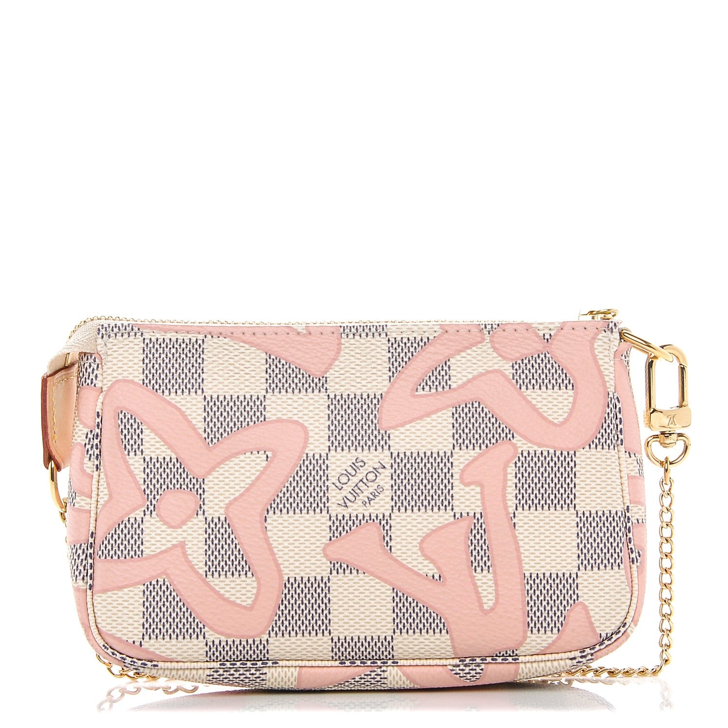 Louis Vuitton Damier Azur Tahitienne Mini Pochette Accessories 1 of 7