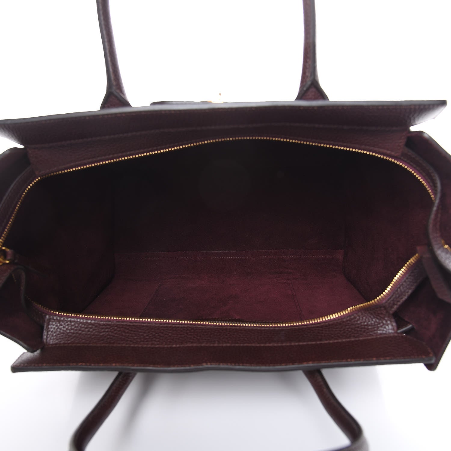 Mulberry Grain Vegetable Tanned Calfskin Zipped Bayswater Oxblood 5 of 10