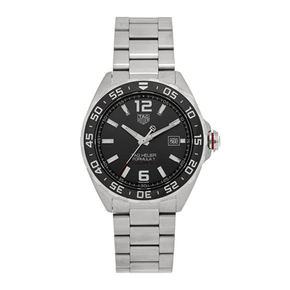 Tag Heuer Stainless Steel 43mm Formula 1 Calibre 5 Automatic Watch Black WAZ2011 1 of 4
