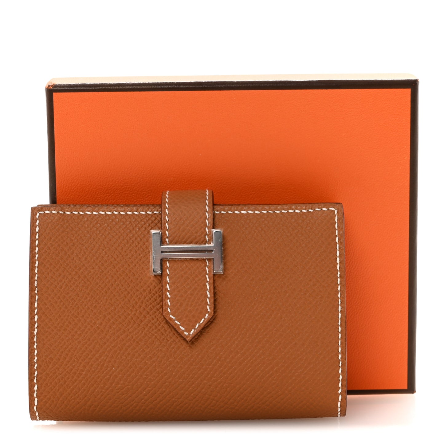 Epsom Bearn Card Holder Wallet Gold