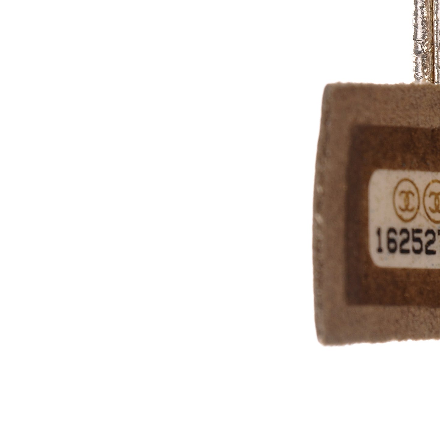 Metallic Calfskin Mini Flap Gold