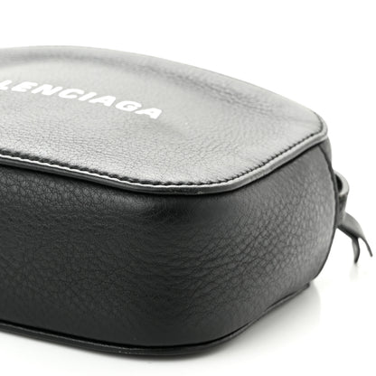 Balenciaga Calfskin Logo XS Everyday Camera Bag Black 6 of 12