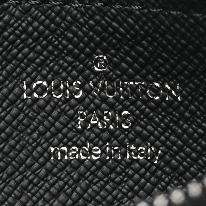 Louis Vuitton Reverse Monogram Eclipse Taiga Coin Card Holder 6 of 7