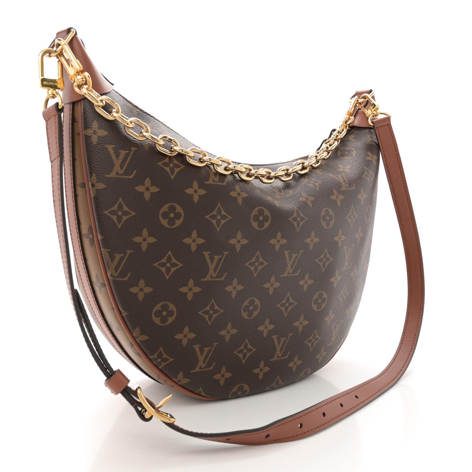 Louis Vuitton Reverse Monogram Loop Hobo 4 of 11