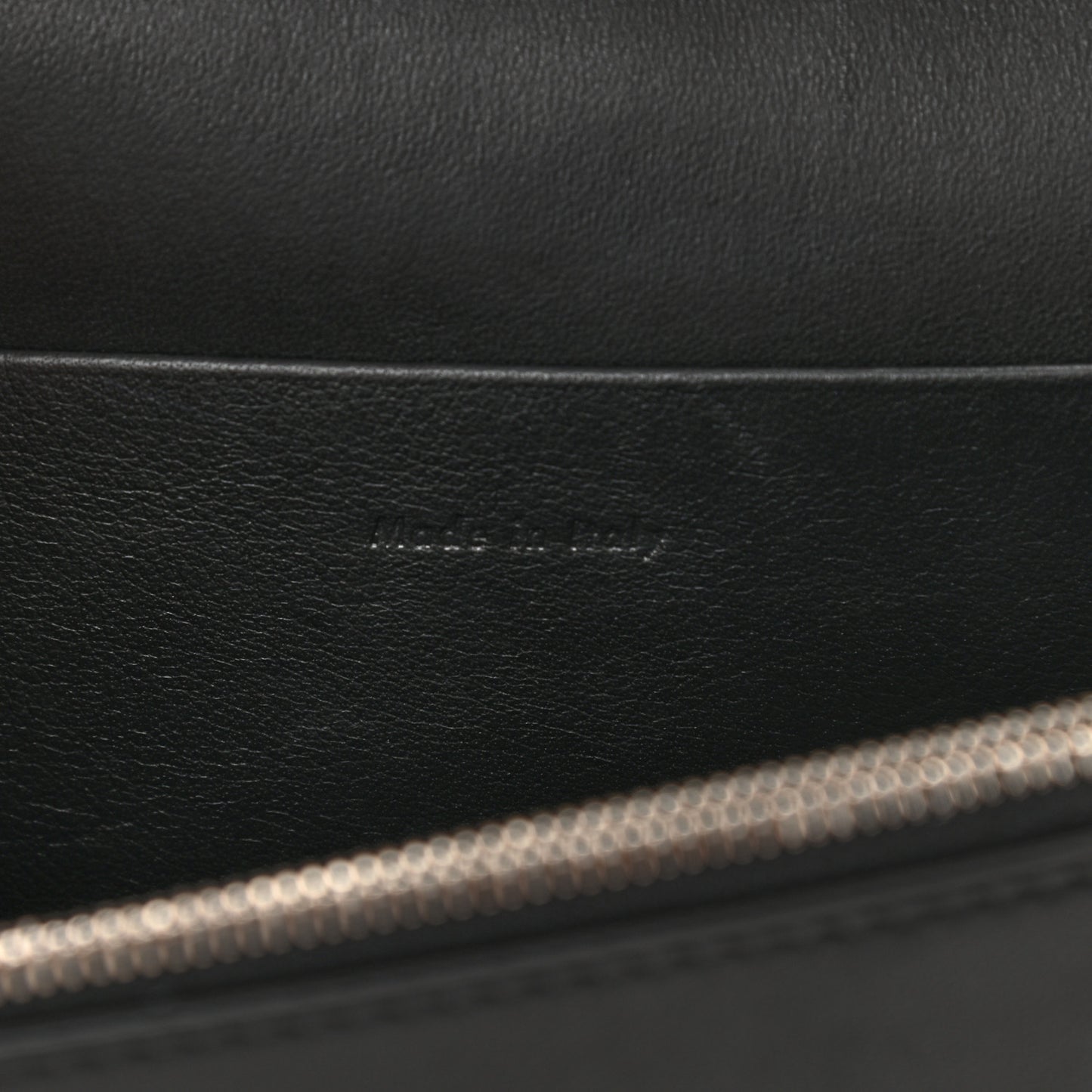 Smooth Lambskin Frame Evening Chain Clutch Black White