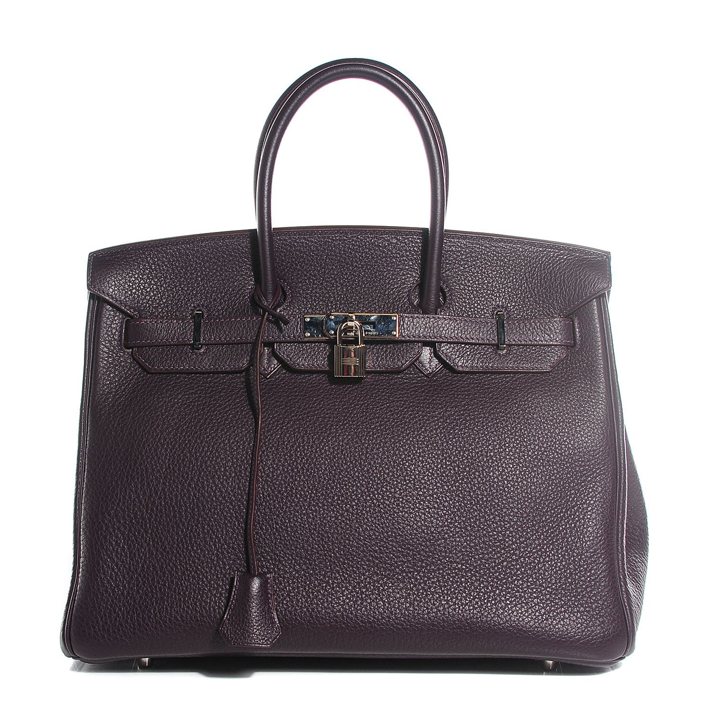 Taurillon Clemence Birkin 35 Raisin