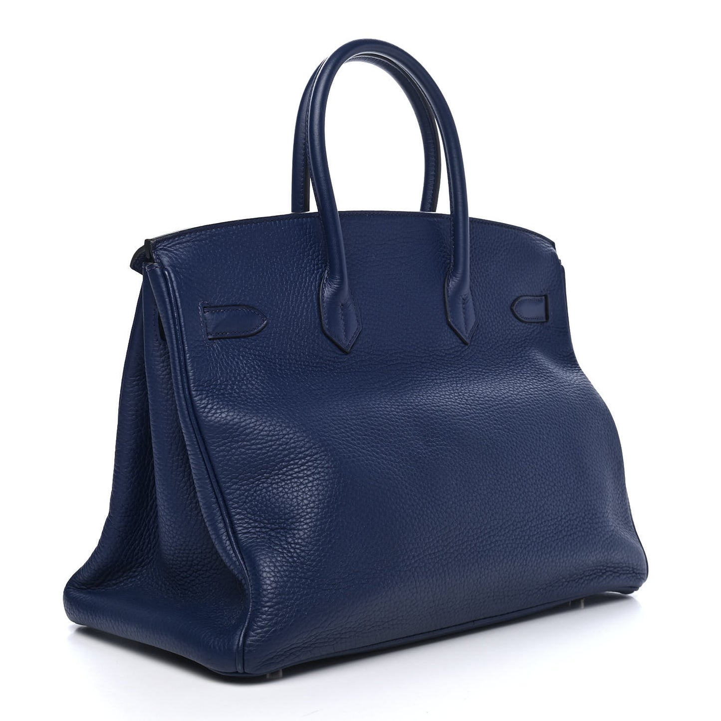 Taurillon Clemence Birkin 35 Bleu Saphir