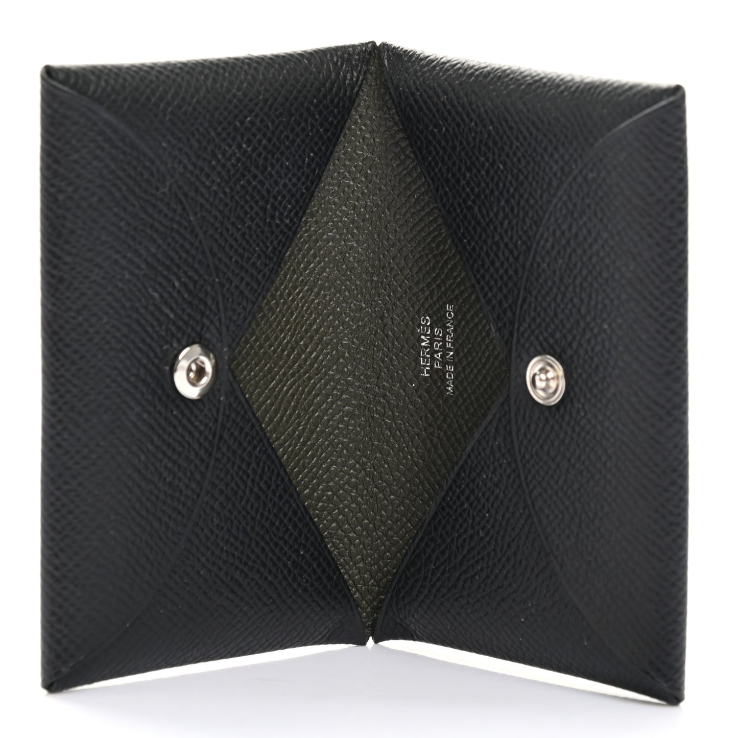 Epsom Calvi Verso Card Case Black