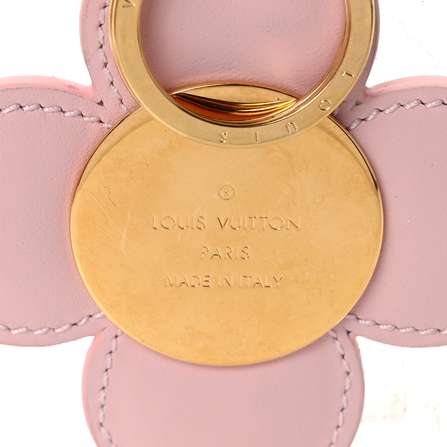 Vivienne Head Grease Bag Charm Key Holder