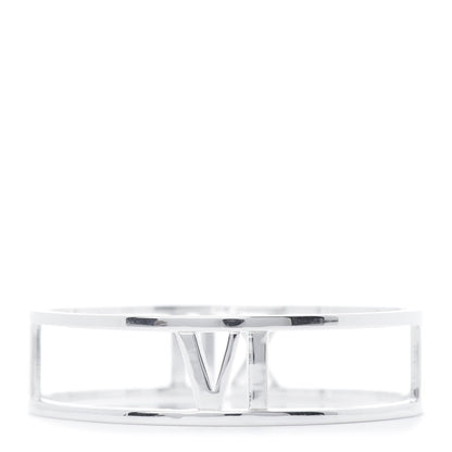 Tiffany Sterling Silver Atlas Open Bangle Bracelet 3 of 5