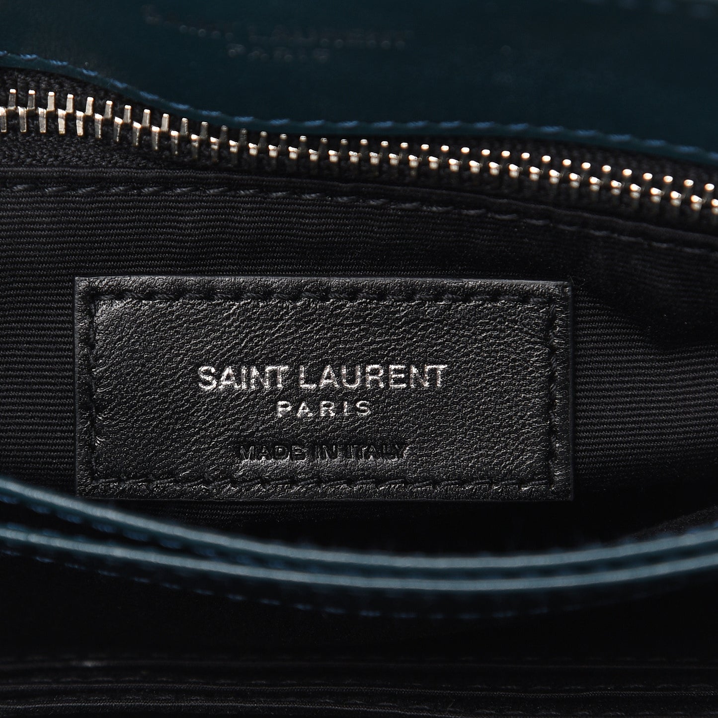 Calfskin Y Quilted Monogram Toy Loulou Satchel Dark Turquoise