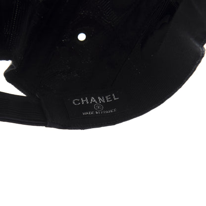 Chanel Nylon CC Cap Hat M Black 7 of 10