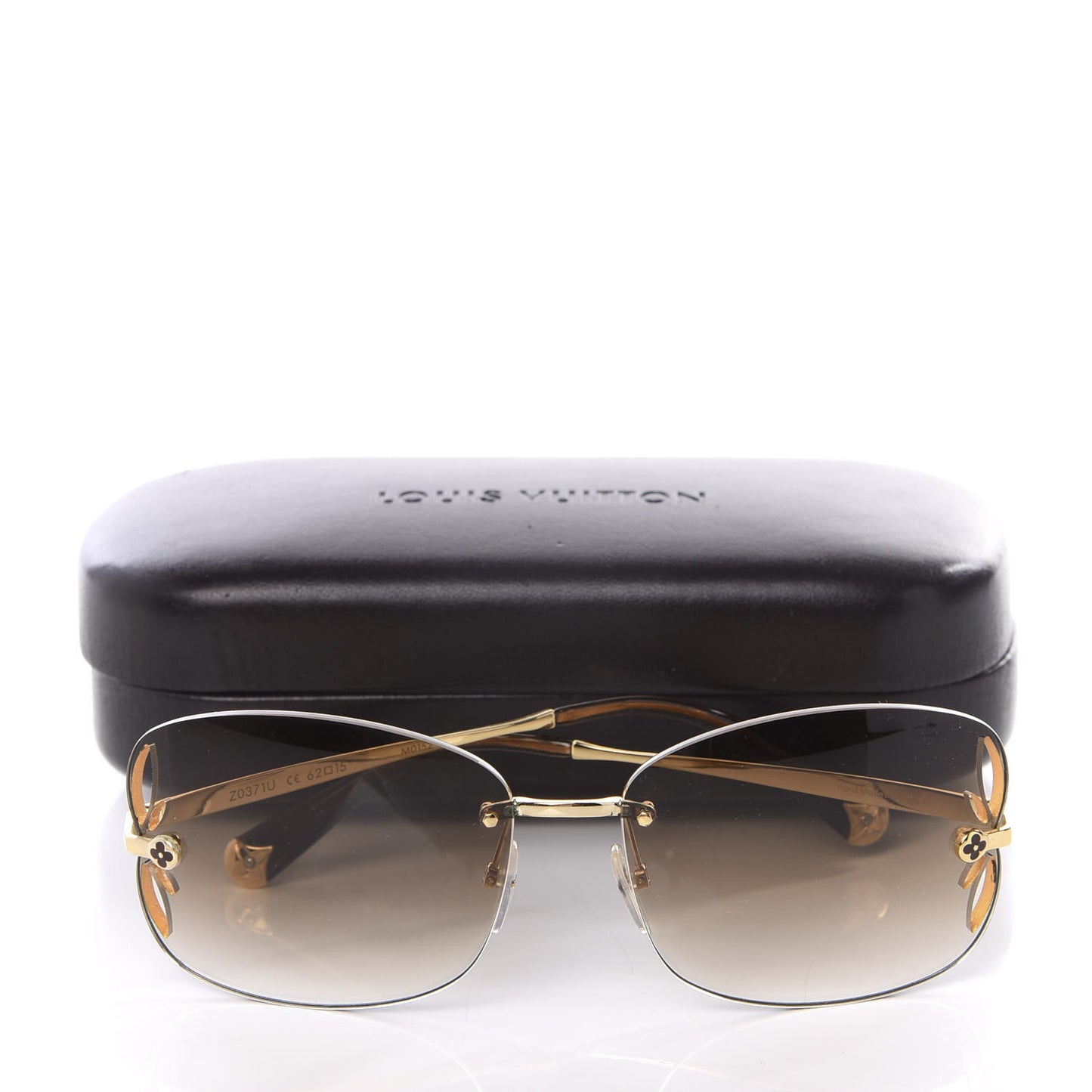 Lily Sunglasses Z0371U Brown Glitter