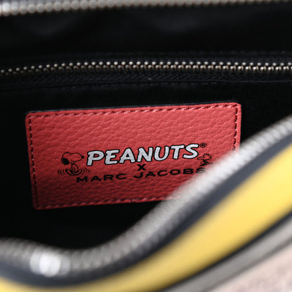 Marc Jacobs X Peanuts Calfskin The Box 20 Crossbody Yellow Multicolor 6 of 9