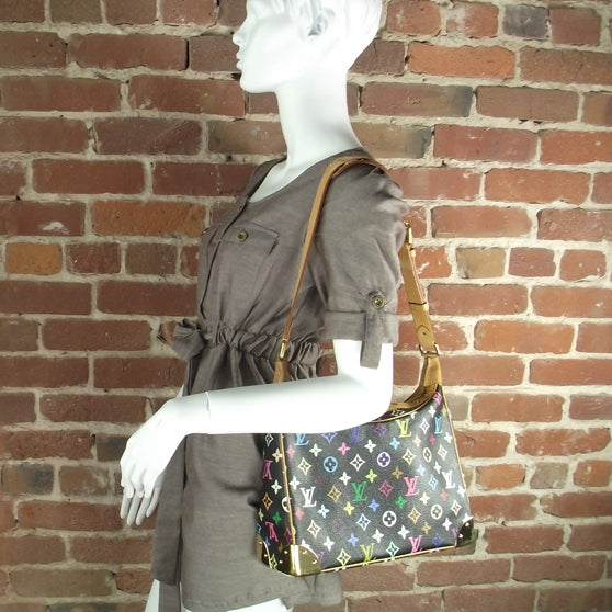 Louis Vuitton Monogram Multicolor Boulogne Black 9 of 9