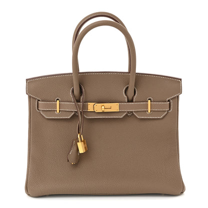 Hermes Togo Birkin 30 Etoupe 1 of 11