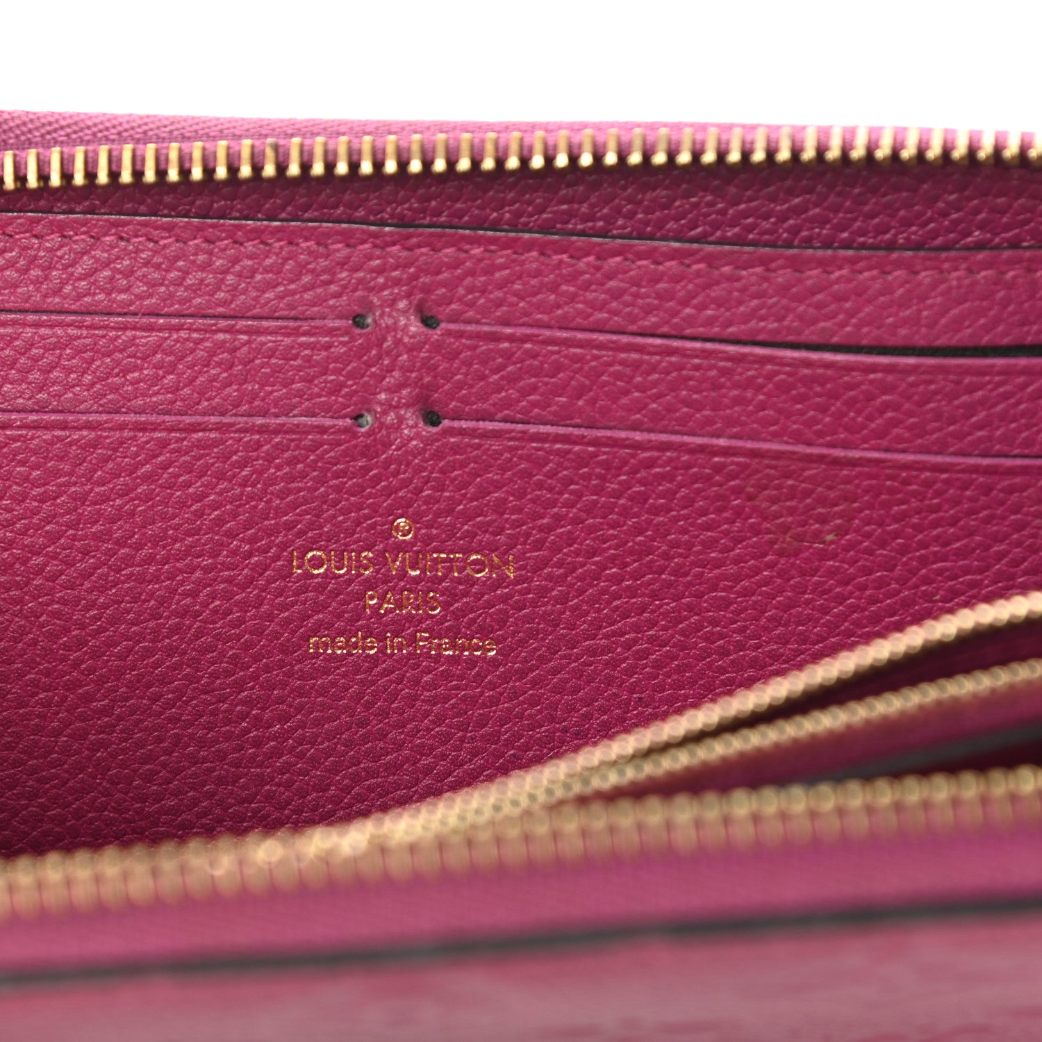 Louis Vuitton Empreinte Clemence Wallet Raisin 6 of 13