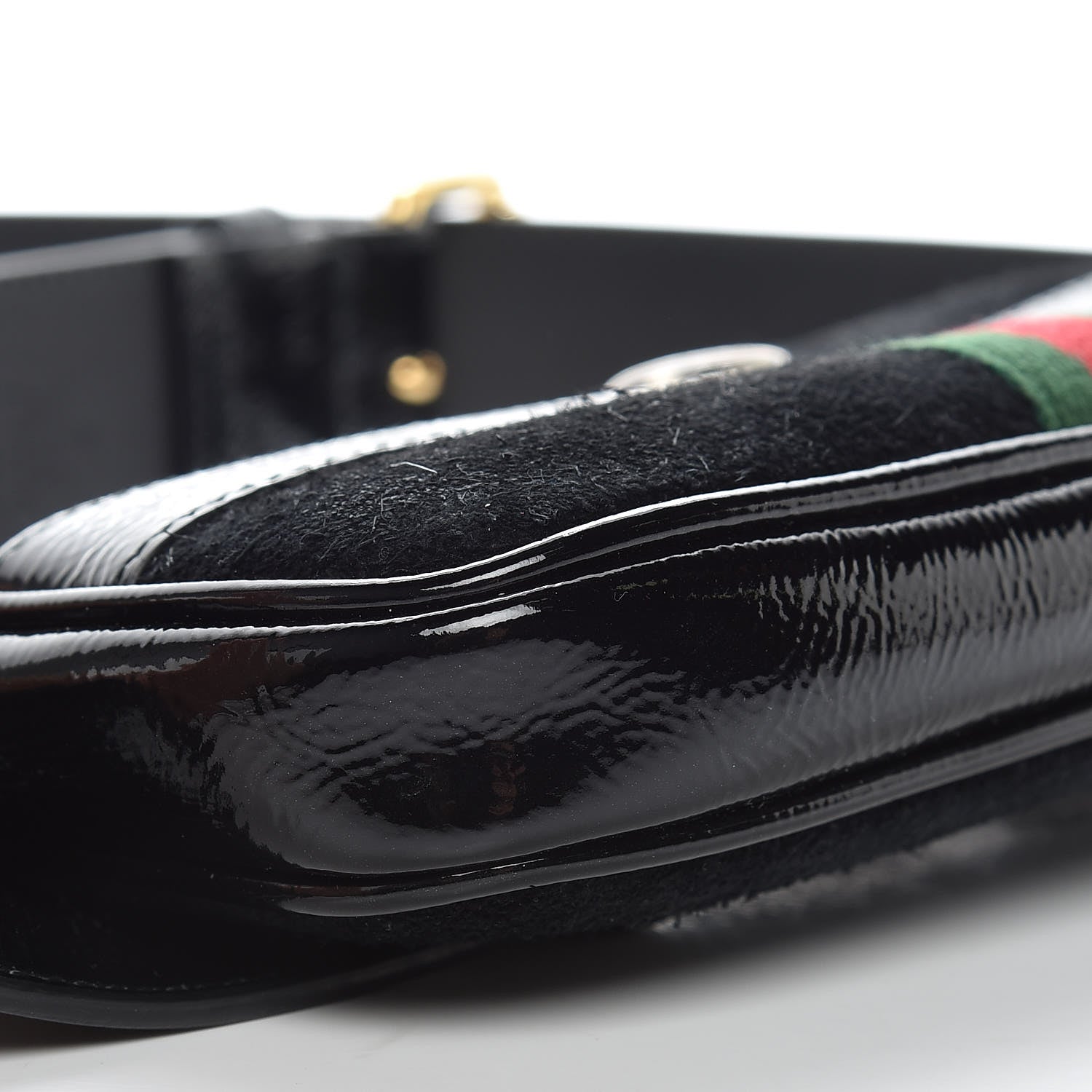 Gucci Suede Patent Ophidia Belted iPhone Case 95 38 Black 11 of 13