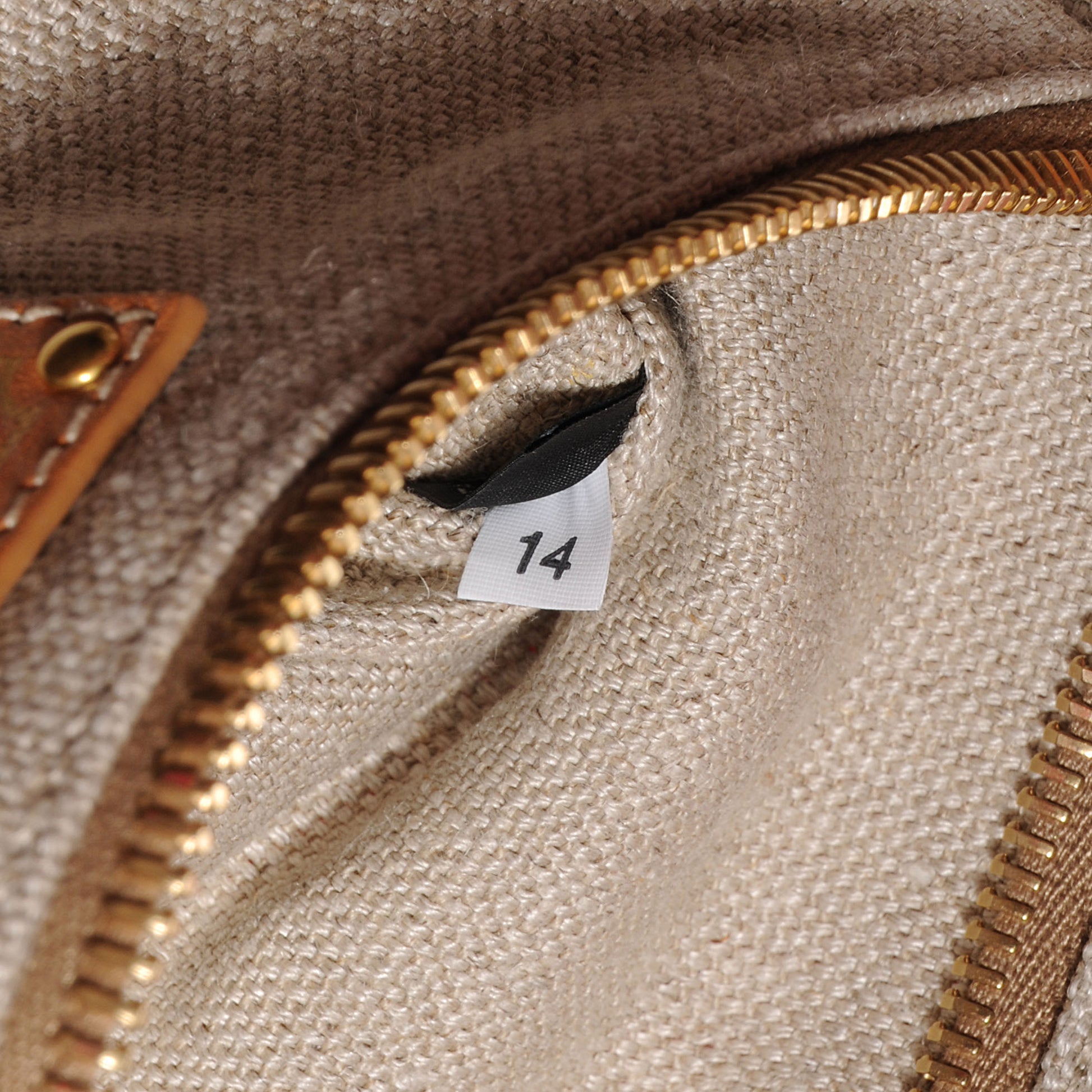 Prada Canapa Striped Tote Fuxia 7 of 9