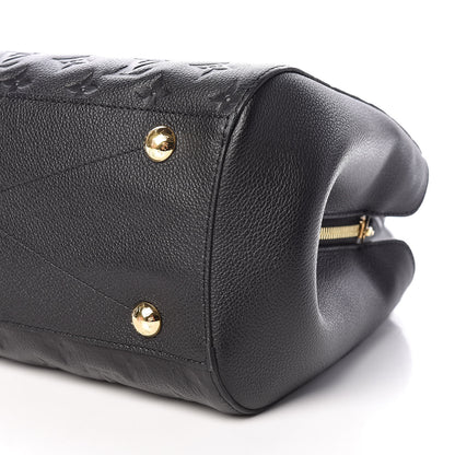 Louis Vuitton Empreinte Montaigne MM Black 9 of 10