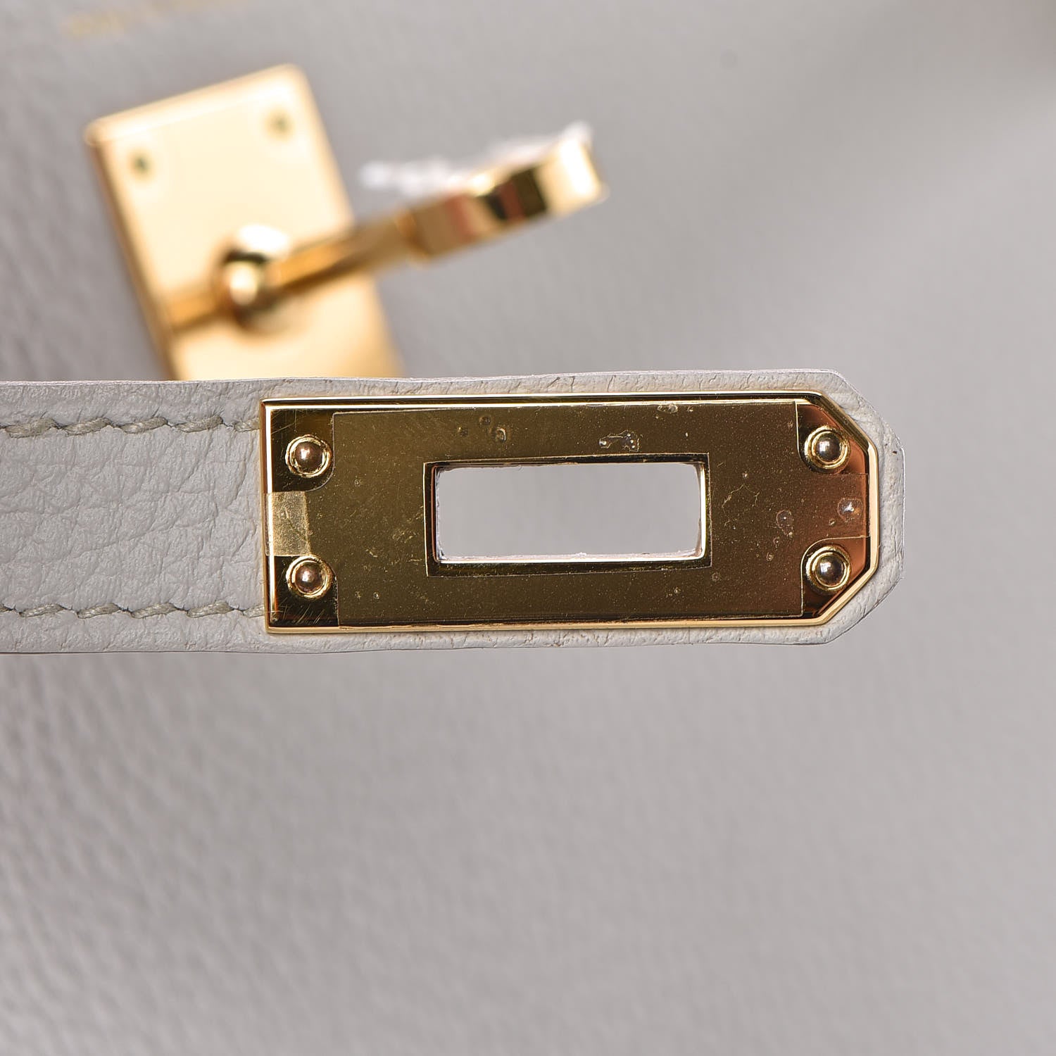 Hermes Togo Kelly Retourne 25 Craie 25 of 55