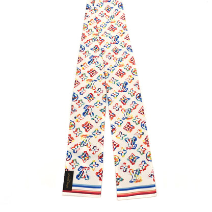 Louis Vuitton Silk Monogram Rainbow Bandeau White 2 of 4