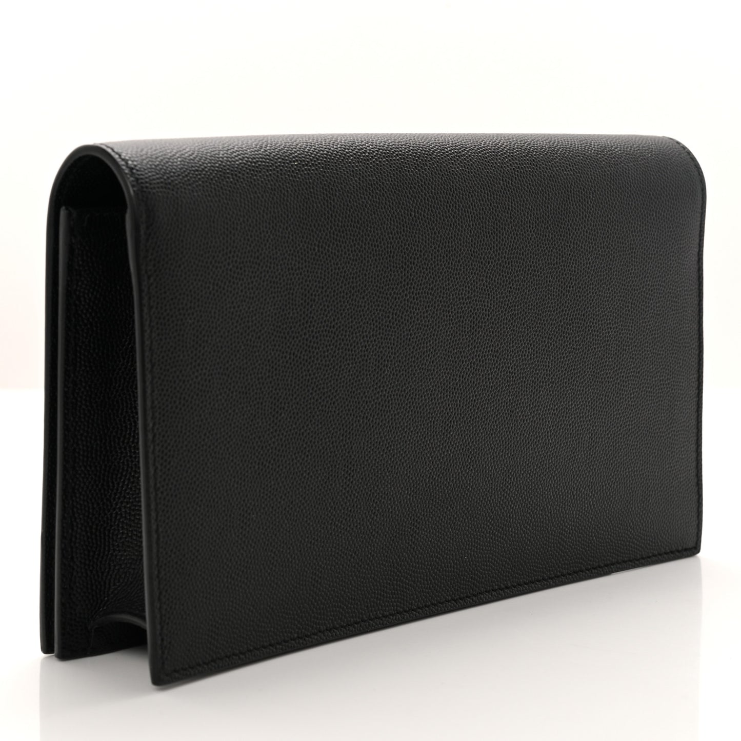 Grain De Poudre Classic Monogram Kate Clutch Black