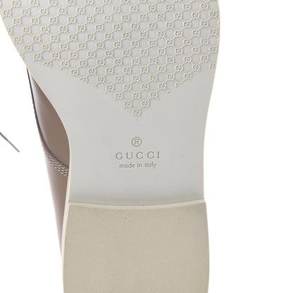 Gucci Calfskin Cirano Lux Mens Lace-up Oxfords 9 Chalk 6 of 8